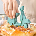 Scooter Pizza Cutter – Stainless Steel Blade